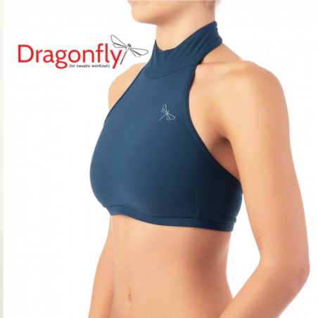 Top LISETTE petrol Dragonfly