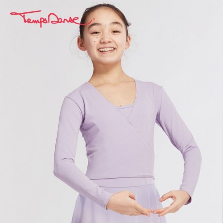 KIDS Wickeltop zum überziehen - Vidy lilas