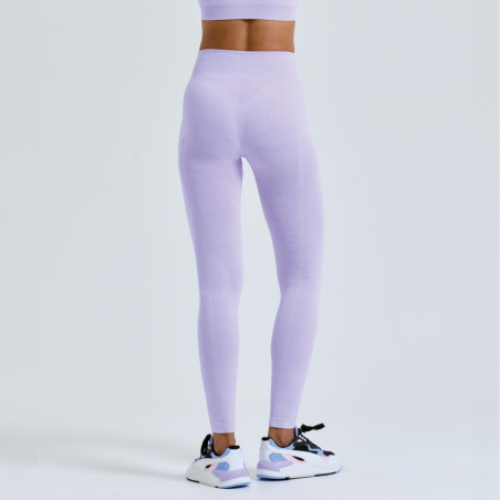 Leggings sans couture lilas