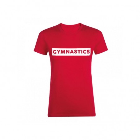 T-shirt GYMNASTICS rouge