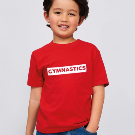 T-shirt GYMNASTICS rouge