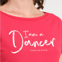 crop top AGILE IAM lipstick x Temps Danse