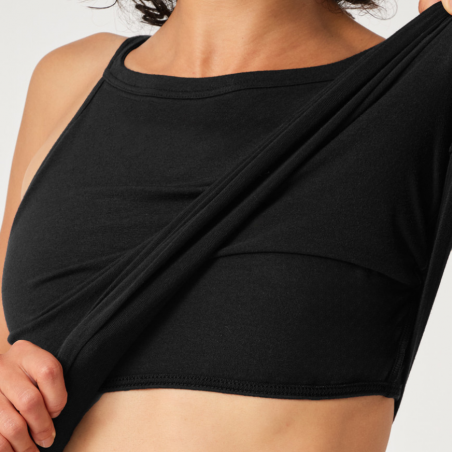 Tanktop + BH CORDOBA schwarz x Temps Danse