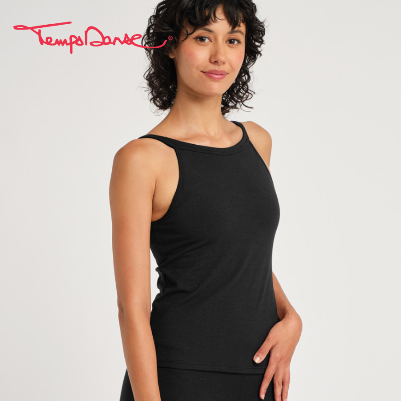 Tanktop + BH CORDOBA schwarz x Temps Danse