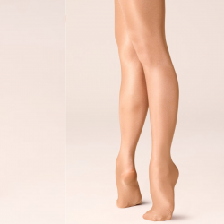 Strumpfhose mit Fuss glänzend x Pridance