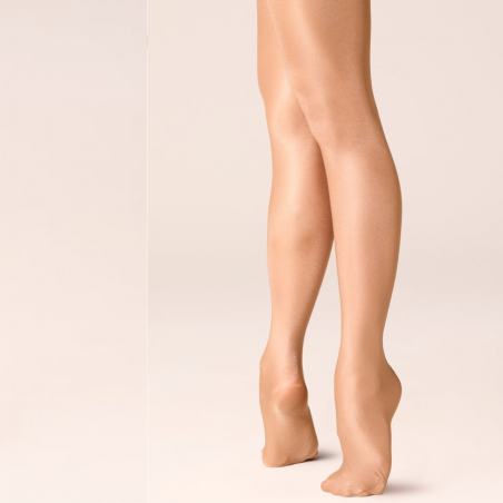 Collants brillant avec pieds x Pridance