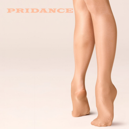 Strumpfhose mit Fuss glänzend x Pridance