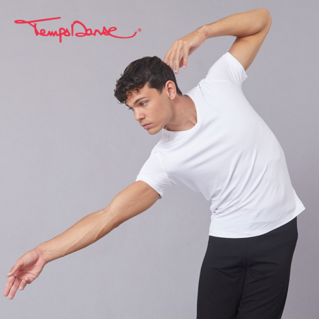 T-shirt homme Oliver blanc x Temps danse