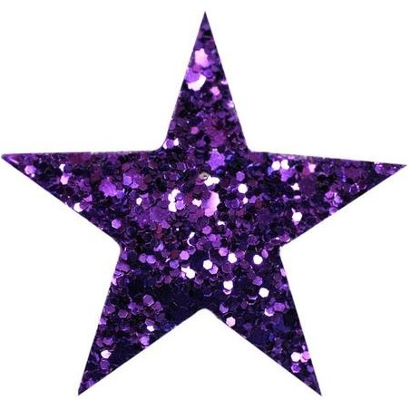 Haarspange STARLIGHT violett