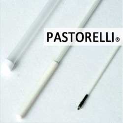 Bâton avec grip blanc Pastorelli
